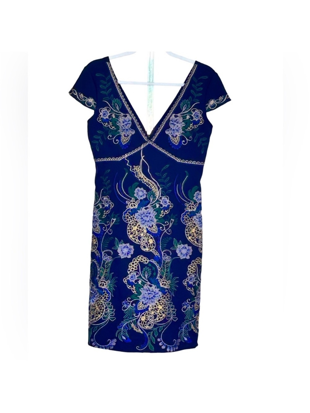 Anthropologie Foxiedox
Embroidered Floral Print Dress
Size M